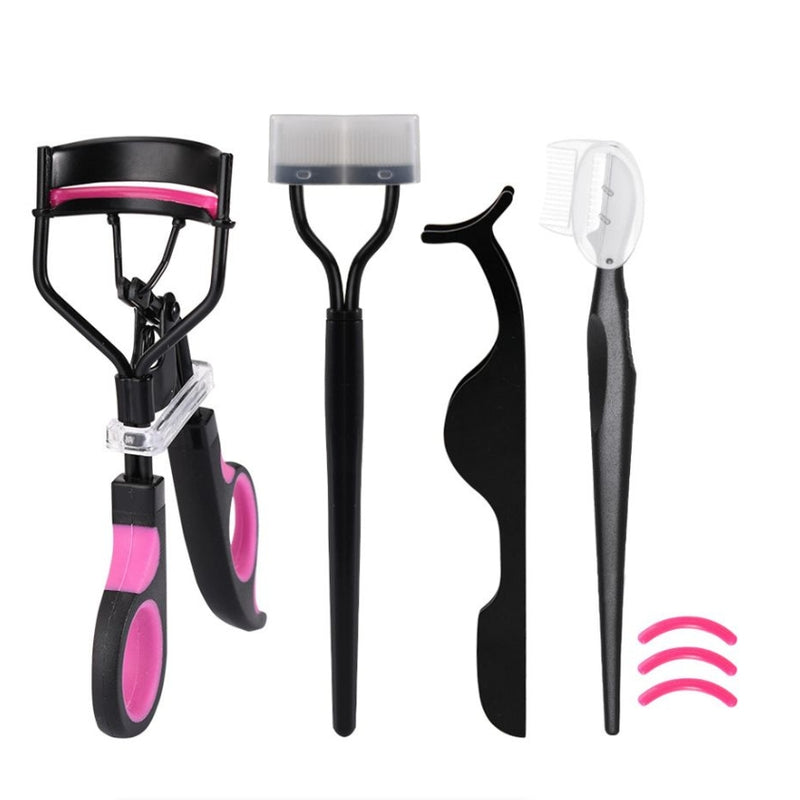 Eyelash Clip Artificial Eyelash Assistant Eyebrow Trimmer Steel Needle