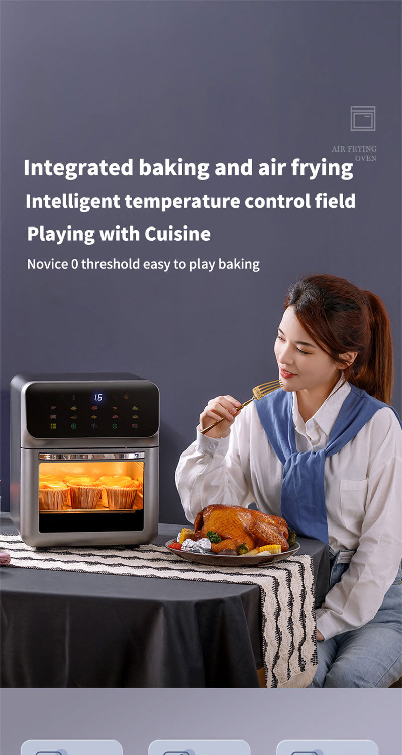 9L Large Capacity Electric Air Fryers Oil-free