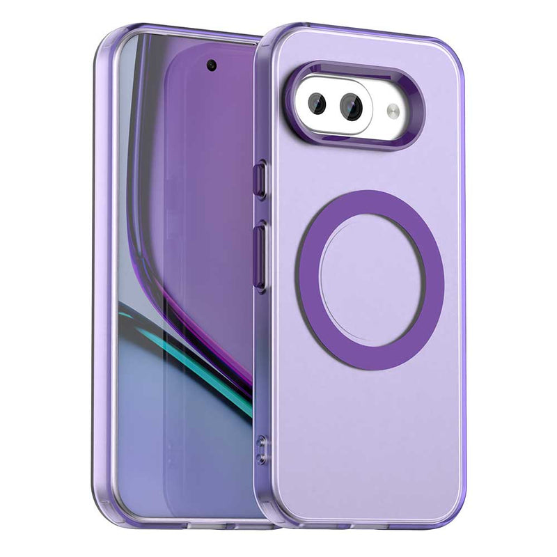 Phone Case for Google Pixel 9A, Compatible with Magsafe,Shockproof Magnetic Case Cover