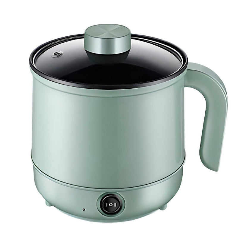 IPSTYLE 1.7L Electric Hot Pot Non-Stick Mini Portable Travel Cooker