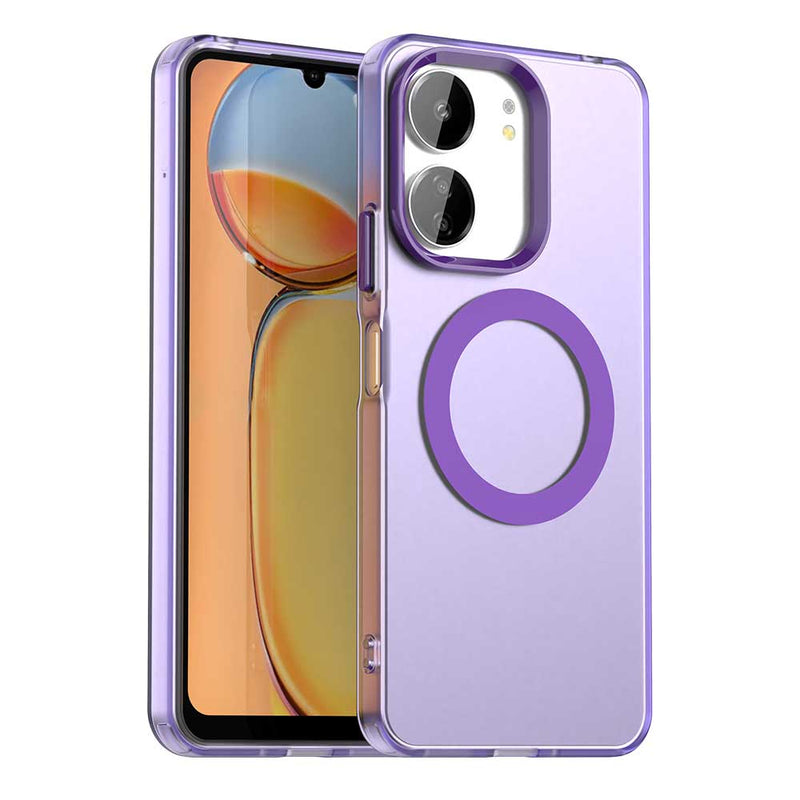 Phone Case for Xiaomi Redmi 13C 5G, Compatible with Magsafe, Shockproof Magnetic Case Cover