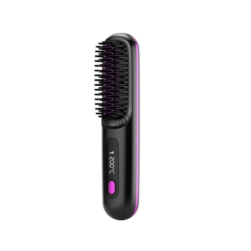 2-in-1 Straightener Curler with Negative Ions - 3 Heat Settings