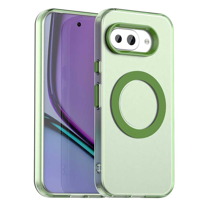 Phone Case for Google Pixel 9A, Compatible with Magsafe,Shockproof Magnetic Case Cover