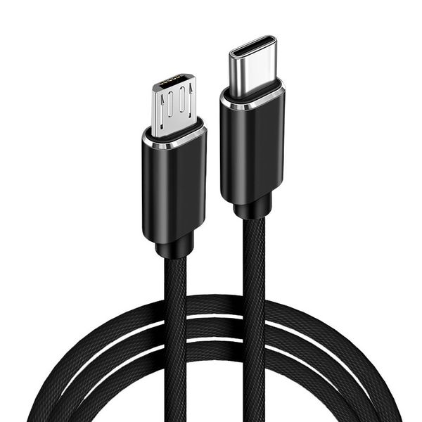 Type C To Micro Cable 100W Quick Charger Data Cable
