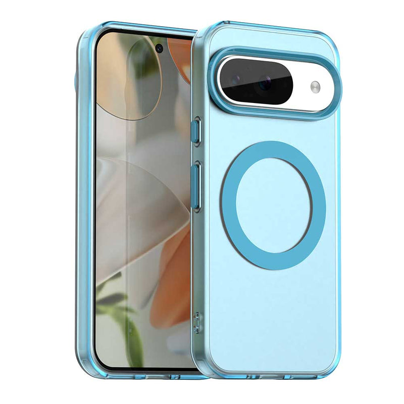 Phone Case for Google Pixel 9, Compatible with Magsafe, Shockproof Magnetic Case Cover