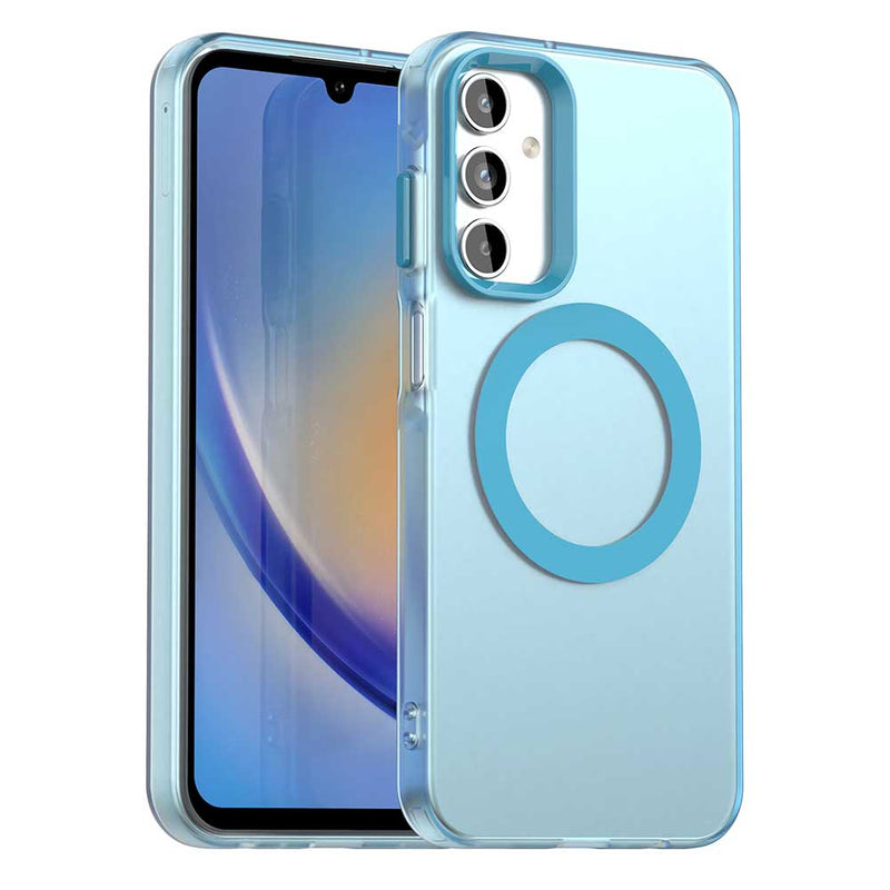 Phone Case for Samsung Galaxy A35 5G, Compatible with Magsafe,Shockproof Magnetic Case Cover