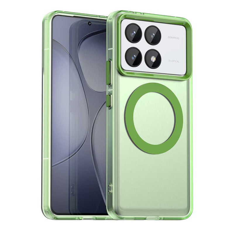Phone Case for Xiaomi Redmi K70E 5G, Compatible with Magsafe, Shockproof Magnetic Case Cover