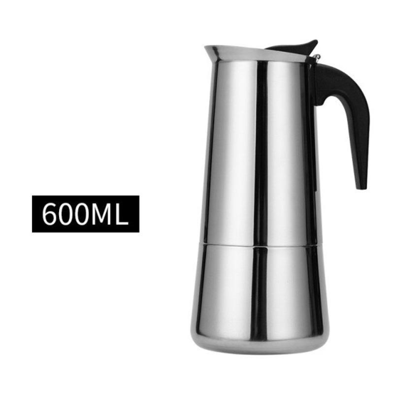 Stainless steel coffee pot 600ml