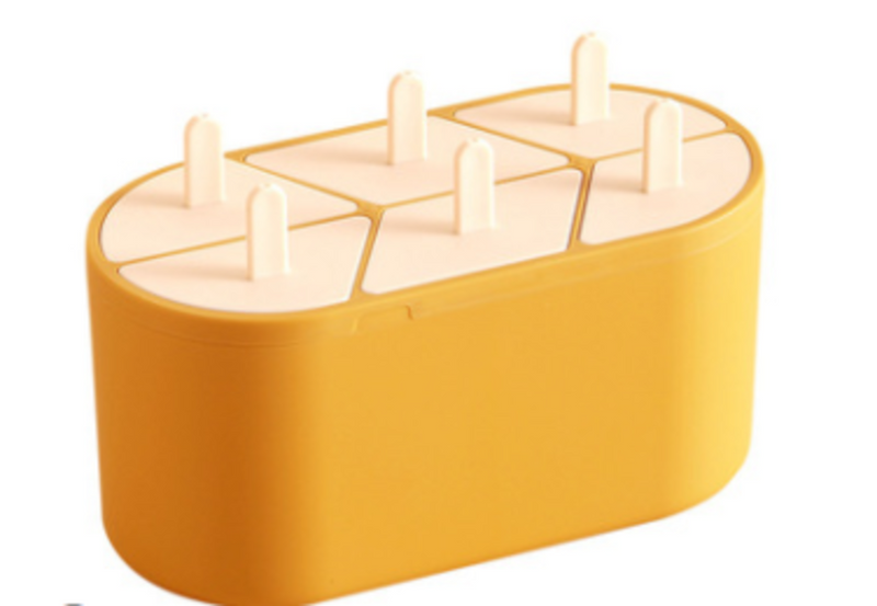 Six Silicone Monk Ice Cubes Healthy Ice Molds Ice in Stick Ice Summer