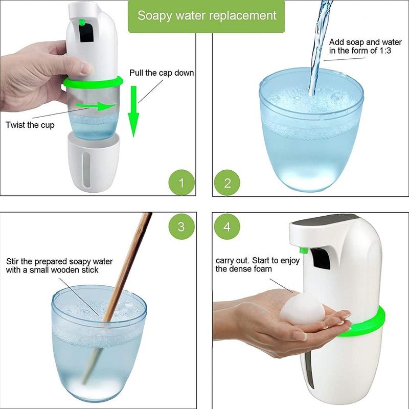 Automatic Touchless Automatic Soap Dispenser USB Smart Foam Charging