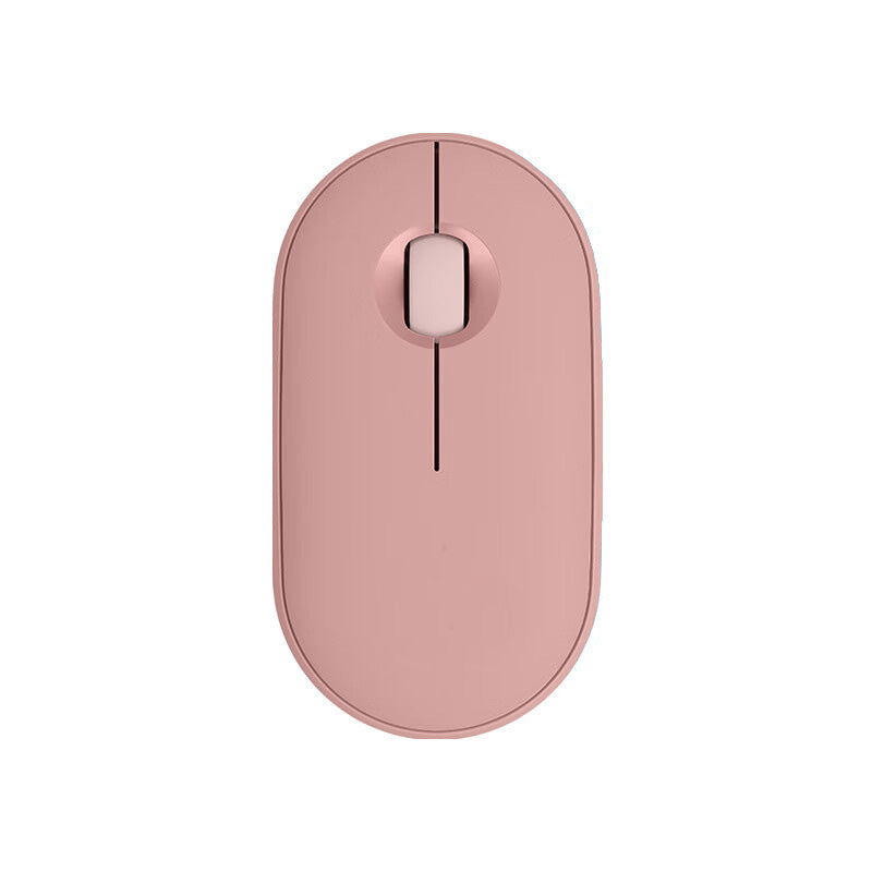 Stylish Pebble Bluetooth Mouse: Slim, Silent, and Perfect for On-the-Go Work