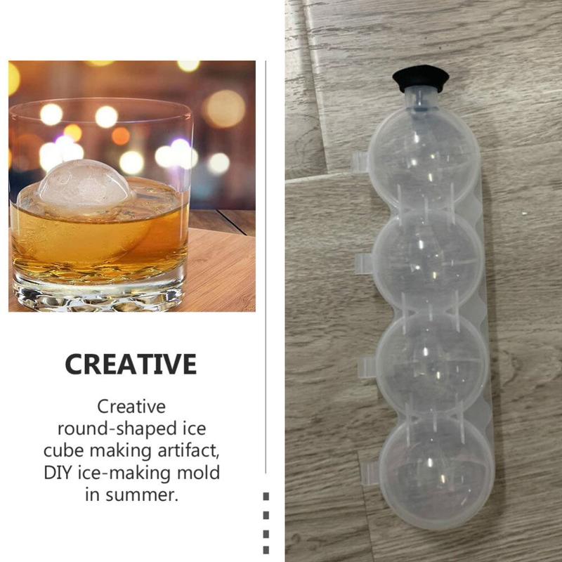 3pcs Round Refrigerator Shape Bar Ice Cube Shape suitable for Whisky