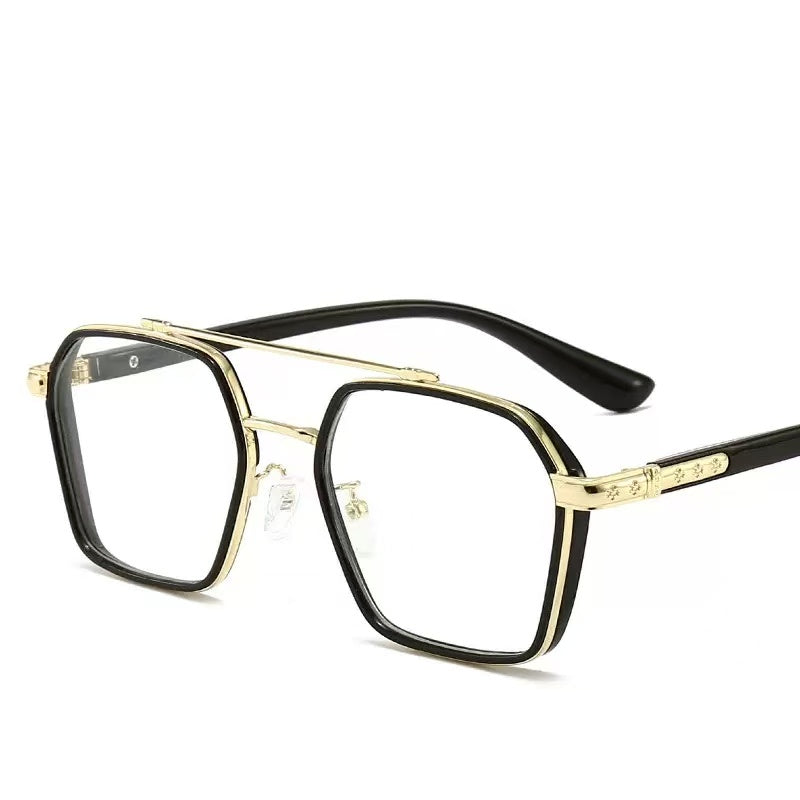 Diamond Rimmed Frameless Anti-Blue Ray Radiation Protection Glasses