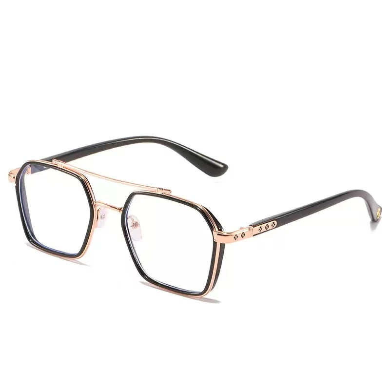 Diamond Rimmed Frameless Anti-Blue Ray Radiation Protection Glasses