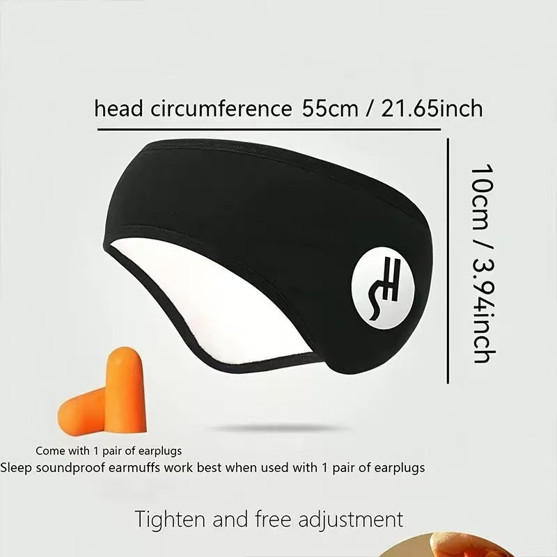 2 In 1 Sleep Mask With Soundproof Earplugs For Comfortable Rest