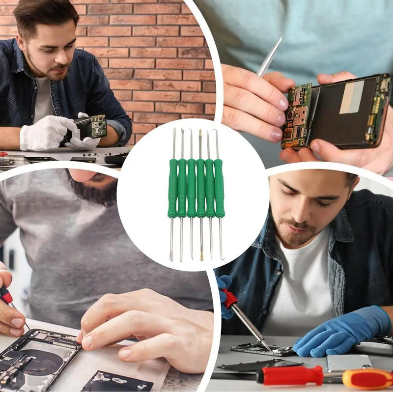 6-Piece Circuit Board Cleaning And Desoldering Tool Kit