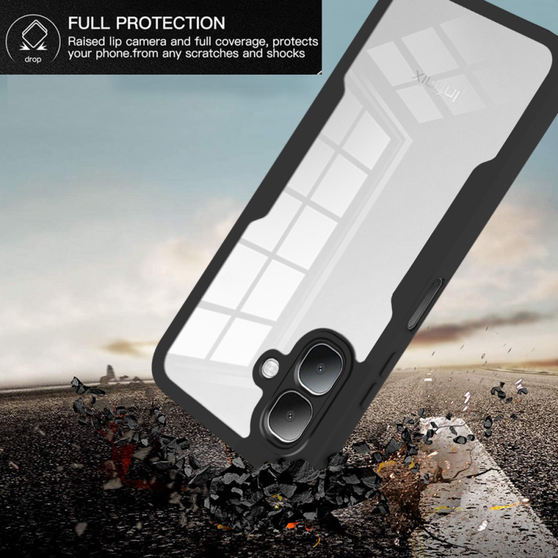 360 Full Protection Case for Infinix Smart 20 4G Cover Built-in Screen Protector