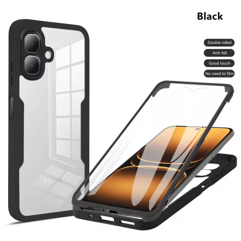 360 Full Protection Case for Infinix Smart 20 4G Cover Built-in Screen Protector