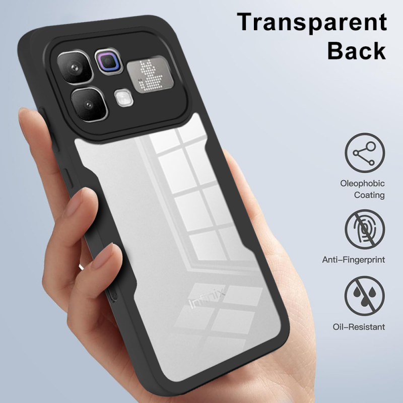 360 Full Protection Case for Infinix Note 60 Pro 5G 60 5G Cover Built-in Screen Protector