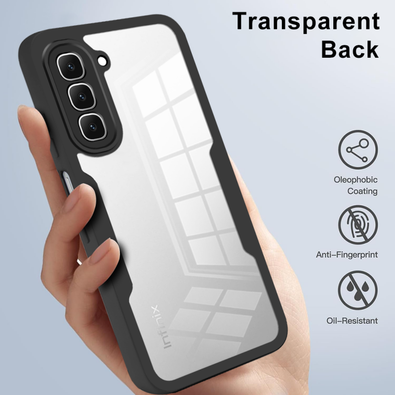 360 Full Protection Case for Infinix Hot 70 4G Cover Built-in Screen Protector