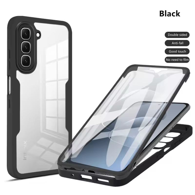 360 Full Protection Case for Infinix Hot 70 4G Cover Built-in Screen Protector