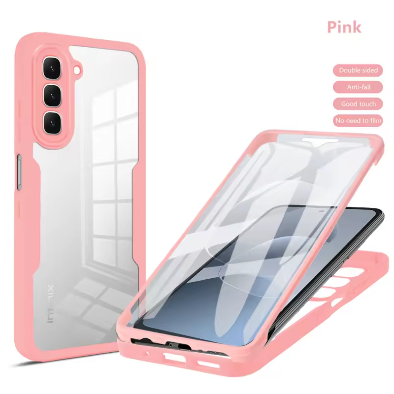 360 Full Protection Case for Infinix Hot 70 4G Cover Built-in Screen Protector