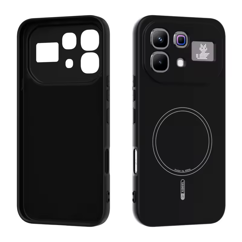 Magnetic Soft Silicone Back Case for Infinix Note 60 Pro 5G / X6878 / Note 60 5G / X6879 Wireless Charging Cover