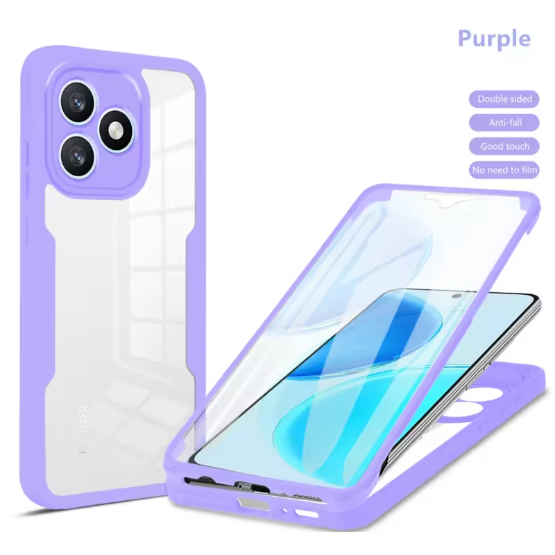 360 Full Protection Case for Honor X8D Cover Built-in Screen Protector