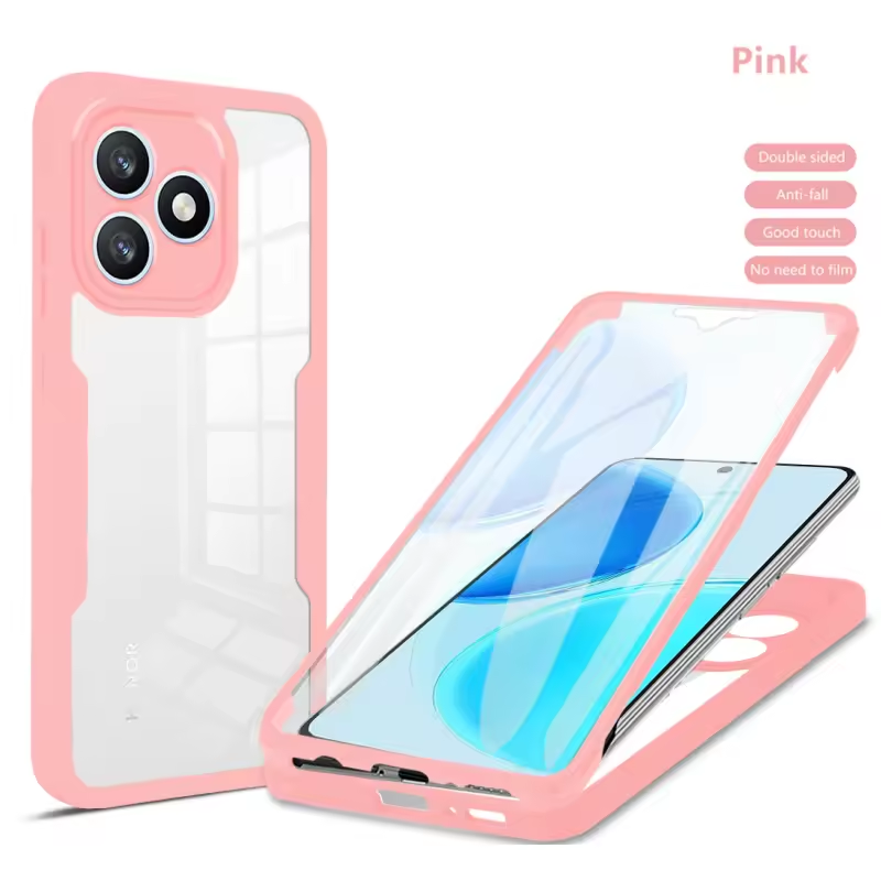360 Full Protection Case for Honor X8D Cover Built-in Screen Protector