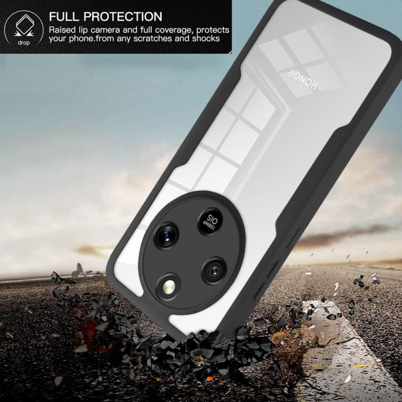 360 Full Protection Case for Honor X9D/Honor X70 Cover Built-in Screen Protector
