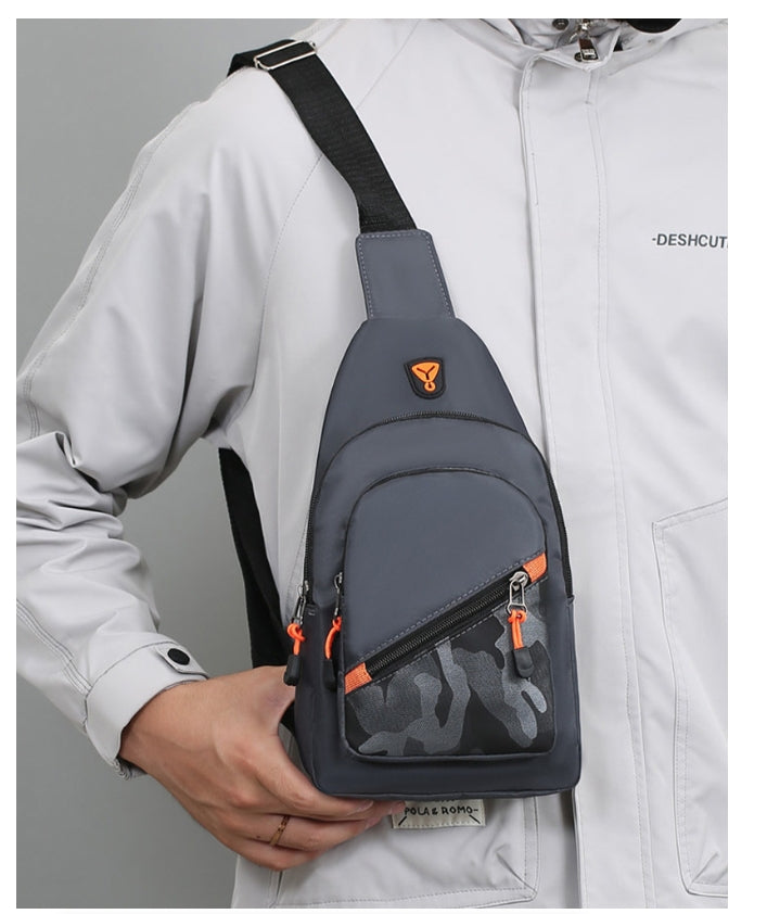 Men's Chest Bag Portable Casual Shoulder Bag Trendy UniqueCross body Bag