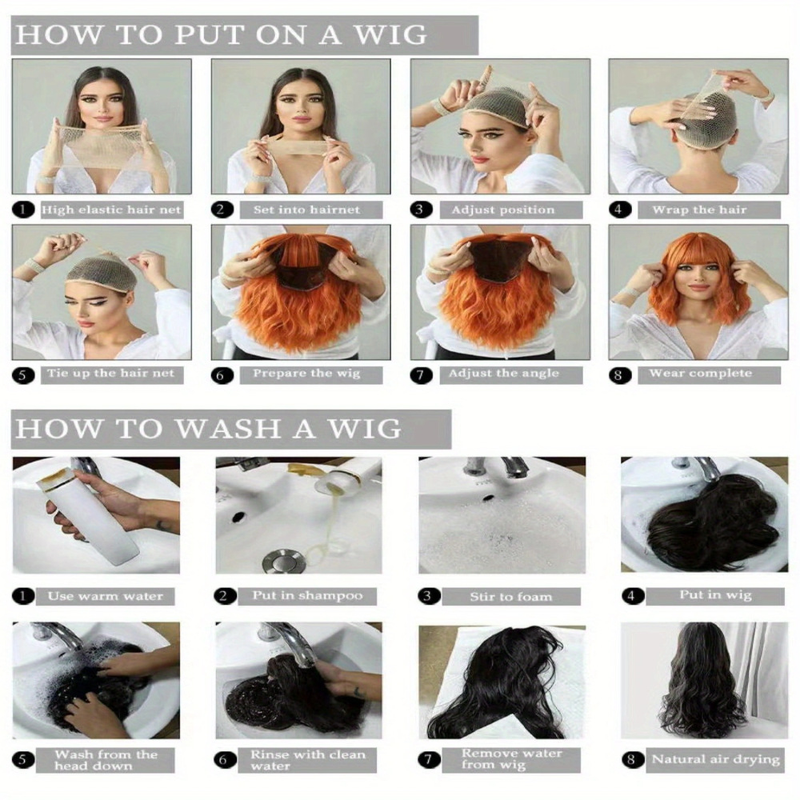 Medium-Length Wig With a Slight Side Part, Outward-Flipped Ends, And Soft Waves
