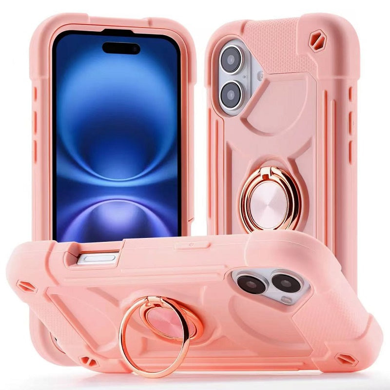 3 In1 Hybrid Armor Shockproof Phone Case