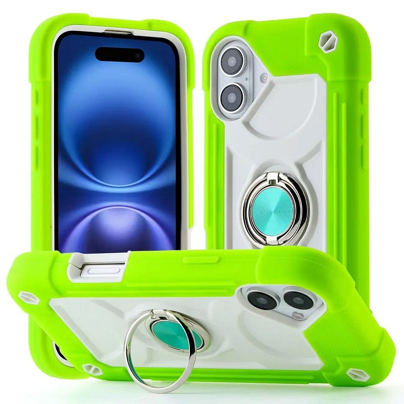 3 In1 Hybrid Armor Shockproof Phone Case