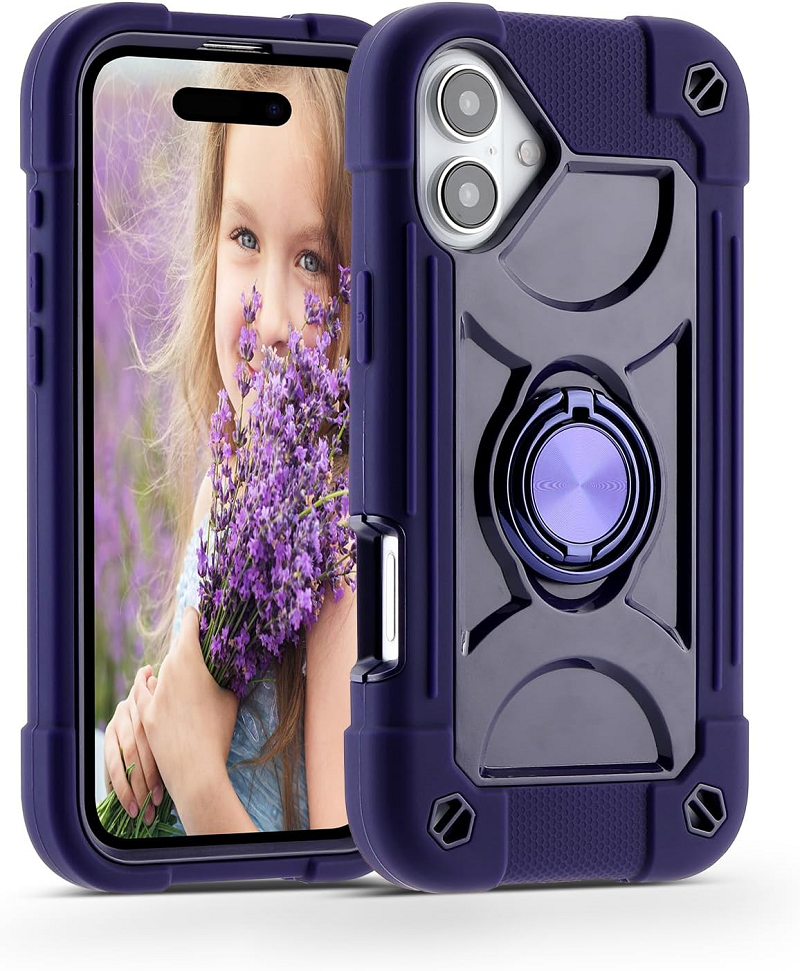 3 In1 Hybrid Armor Shockproof Phone Case
