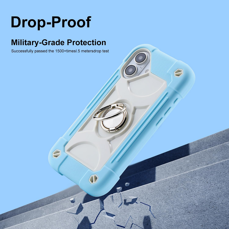 3 In1 Hybrid Armor Shockproof Phone Case