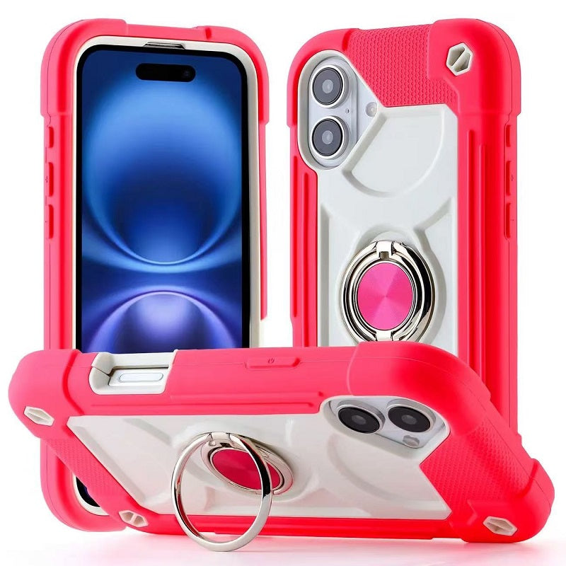 3 In1 Hybrid Armor Shockproof Phone Case