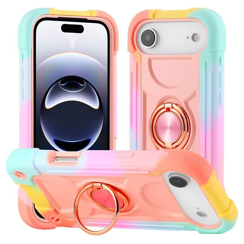 3 In1 Hybrid Armor Shockproof Phone Case for iPhone 17 Air