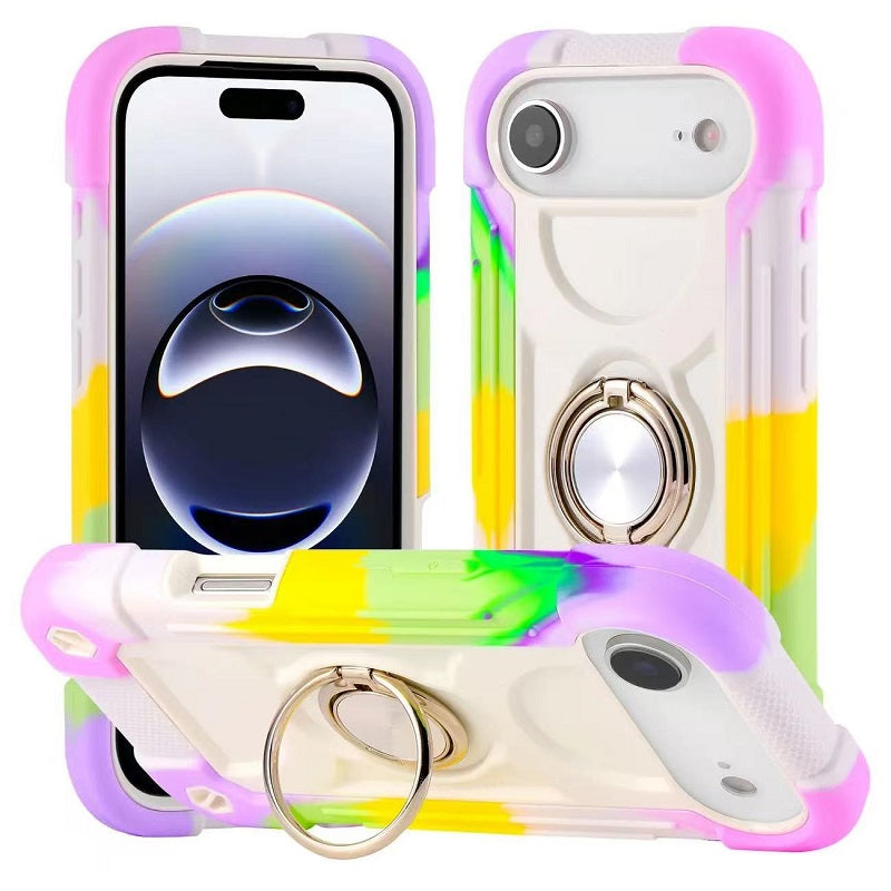 3 In1 Hybrid Armor Shockproof Phone Case for iPhone 17 Air