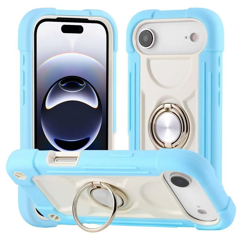 3 In1 Hybrid Armor Shockproof Phone Case for iPhone 17 Air