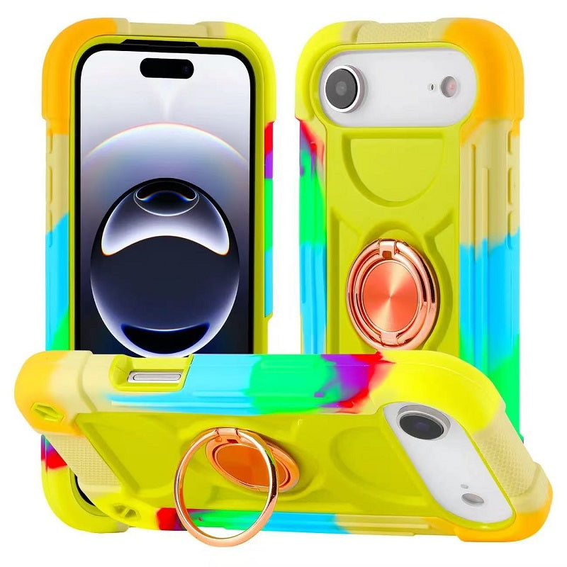 3 In1 Hybrid Armor Shockproof Phone Case for iPhone 17 Air