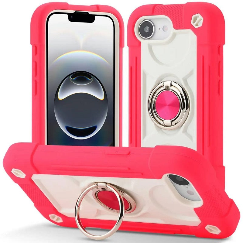 3 In1 Hybrid Armor Shockproof Phone Case for iPhone 17e/16e