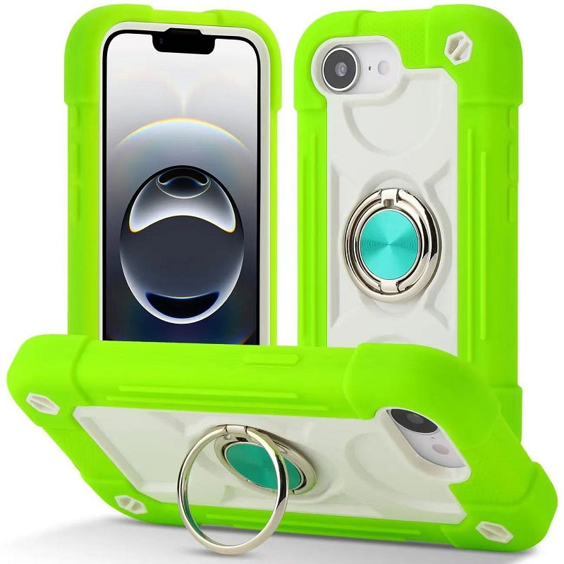 3 In1 Hybrid Armor Shockproof Phone Case for iPhone 17e/16e