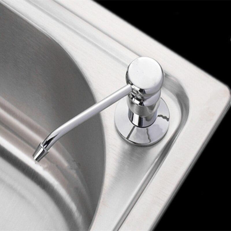 Copper head + stainless steel 220ml hand soap sink Soap Dispenser