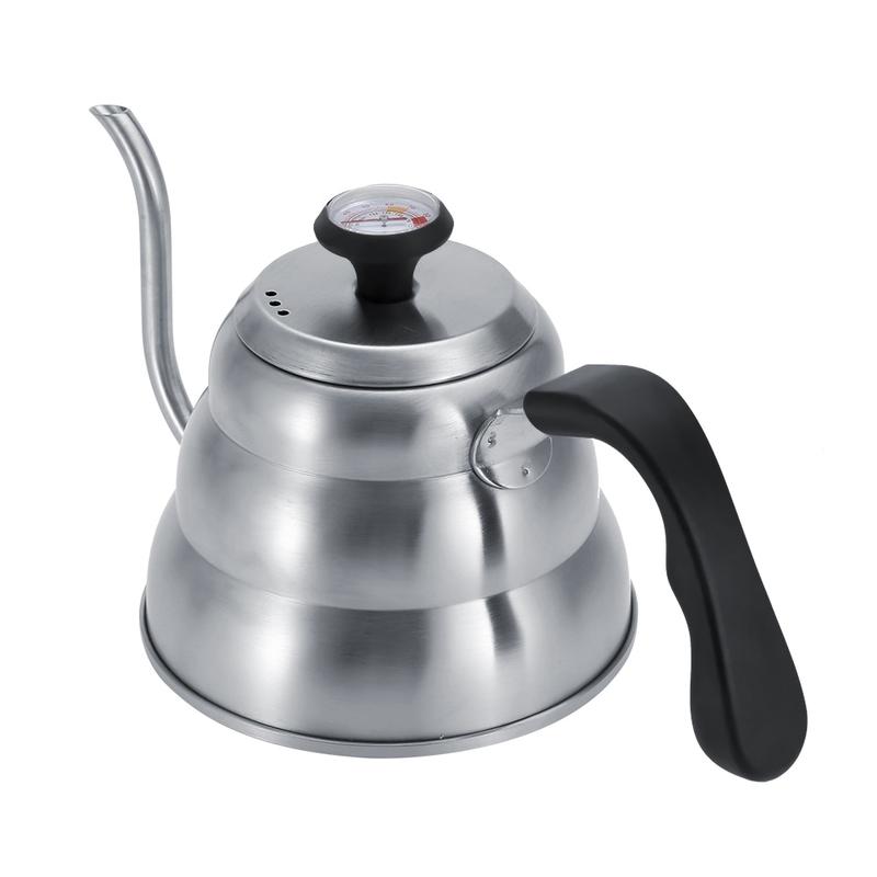 1L stainless steel kettle pour drip coffee kettle