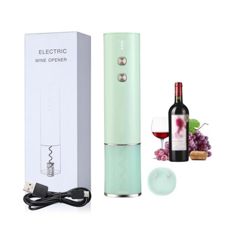 Portable Electric Wine Opener and Wine Corkscrew