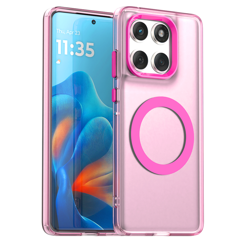 Phone Case for Motorola Edge 60 Fusion, Compatible with Magsafe,Shockproof Magnetic Case Cover
