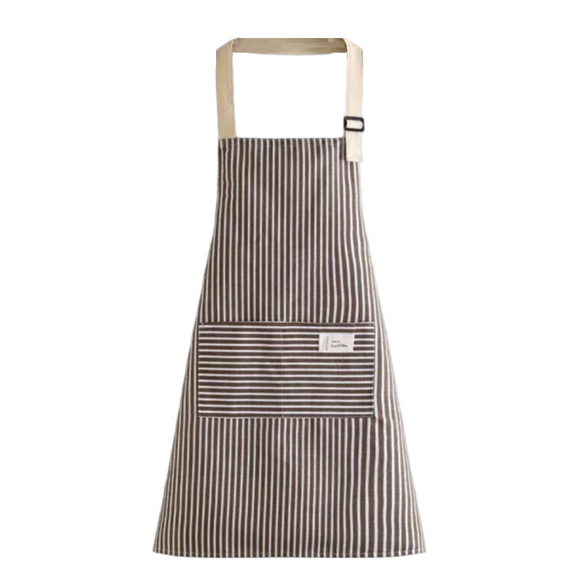 Breathable Hanging Neck Apron Restaurant Special Cotton Kitchen Apron