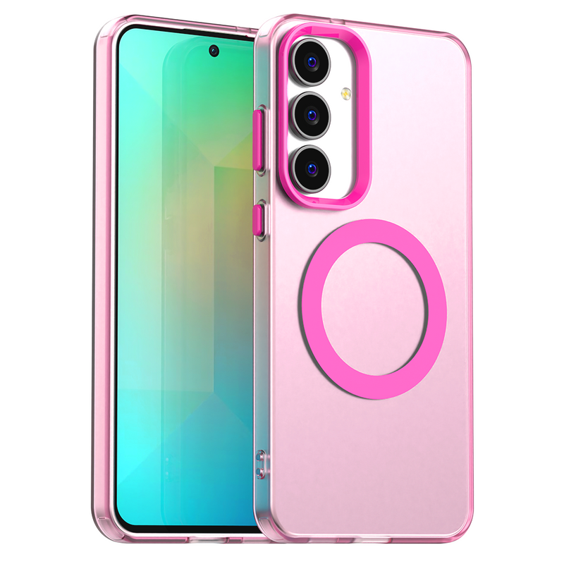 Phone Case for Samsung Galaxy S25 FE, Compatible with Magsafe,Shockproof Magnetic Case Cover