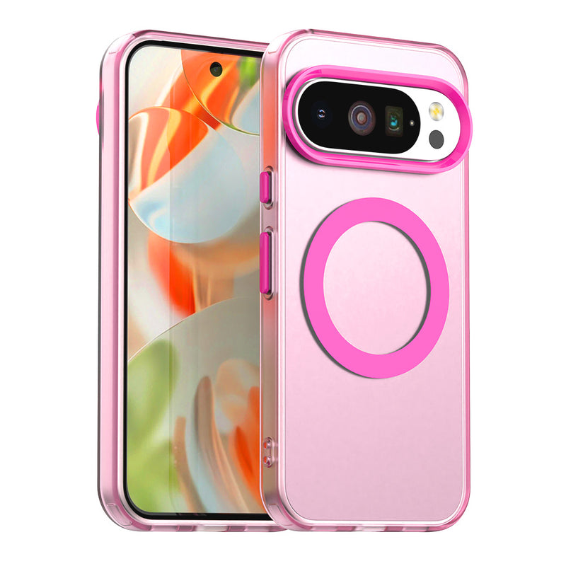 Phone Case for Google Pixel 10, Compatible with Magsafe, Shockproof Magnetic Case Cover